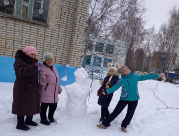 Зимние забавы. "Дружные ребята"