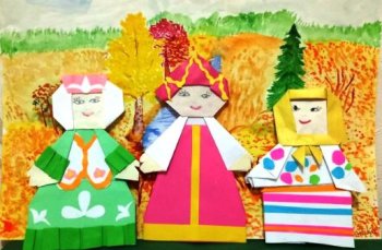 Мастер-класс "Куклы в национальных костюмах"