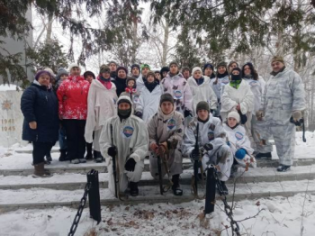 Поход «Георгиевская лента. На родину героя»